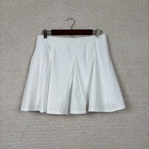 Year Of Ours Skort Womens Lg White The Tennis Skort Preppy Country Club Stretch